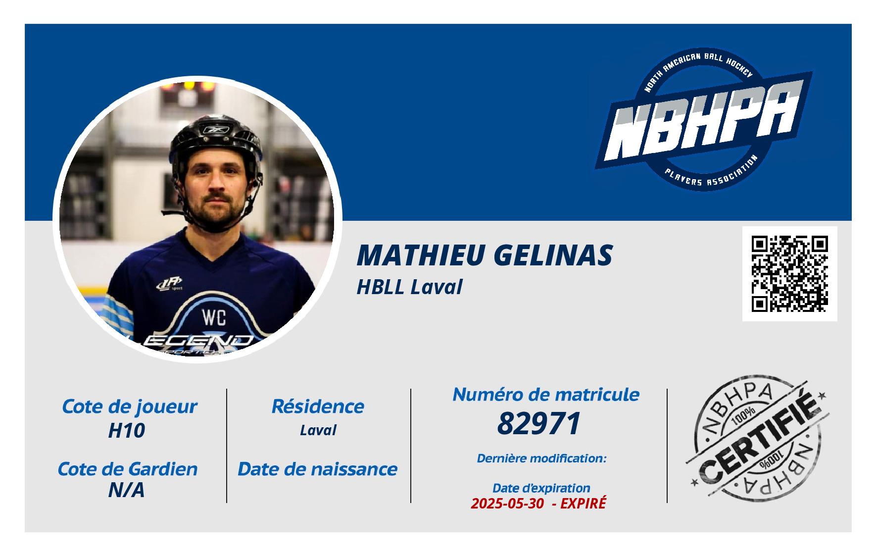 Mathieu Gelinas