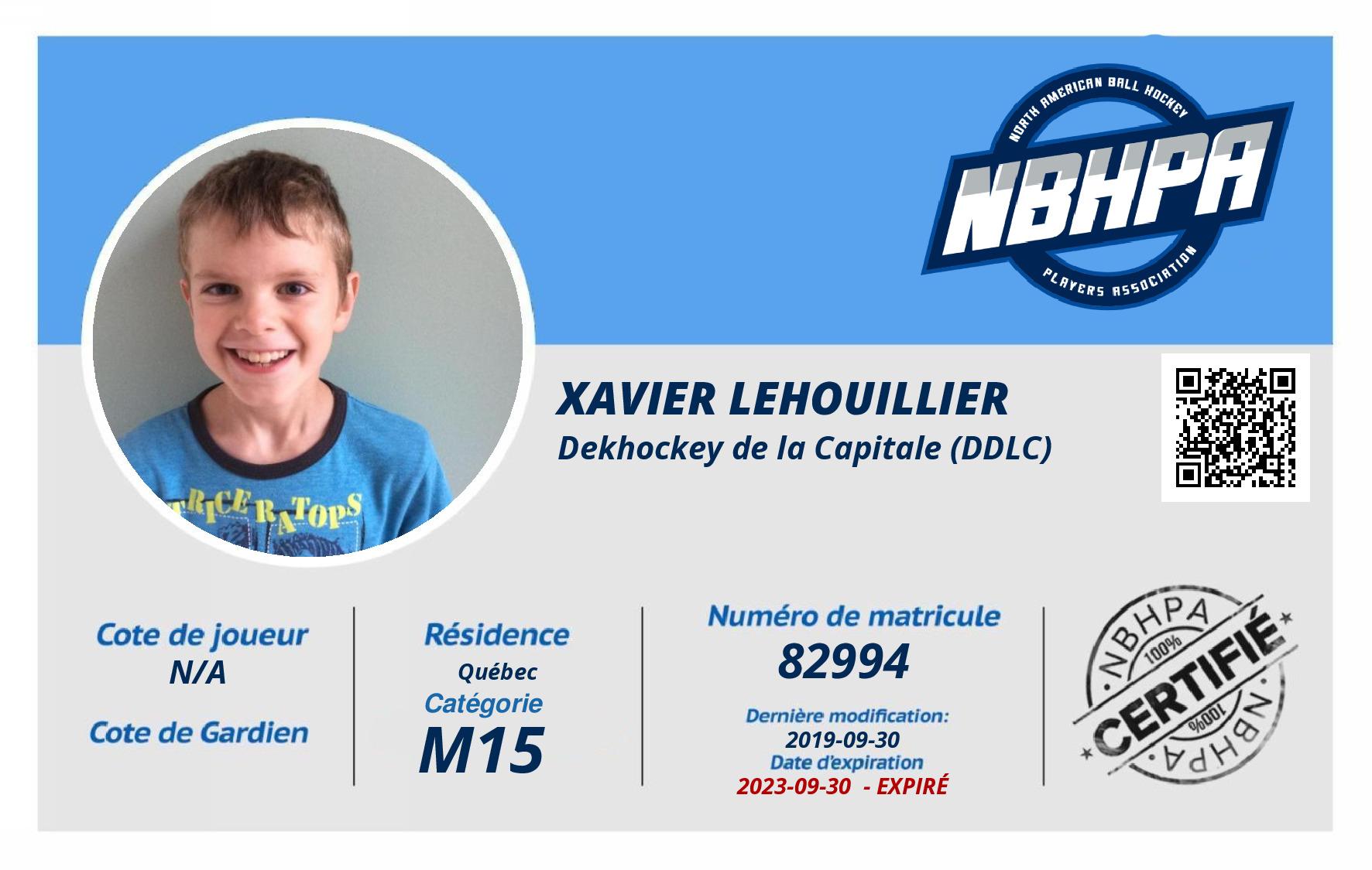 Xavier Lehouillier