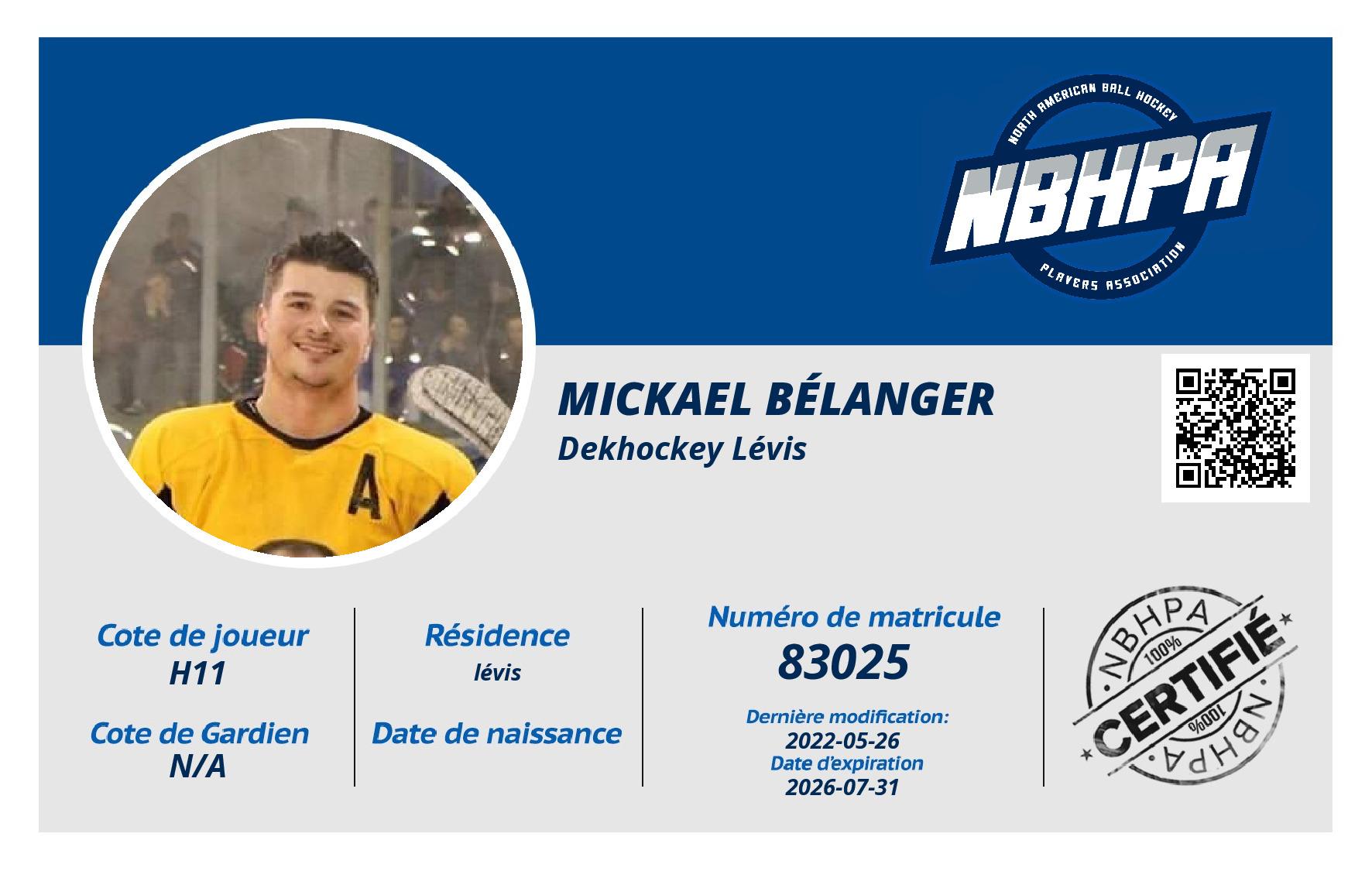 Mickael Bélanger