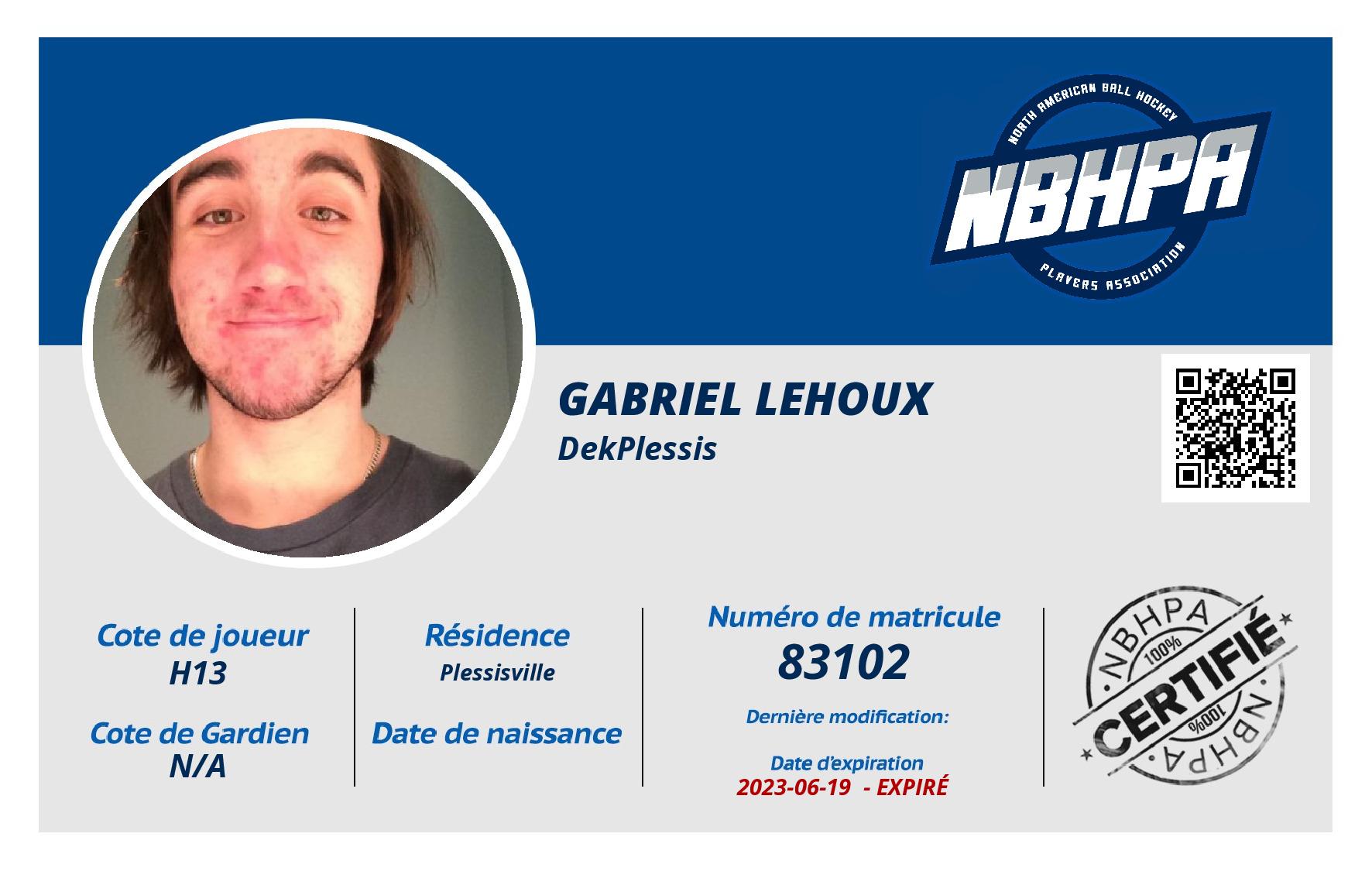 Gabriel Lehoux