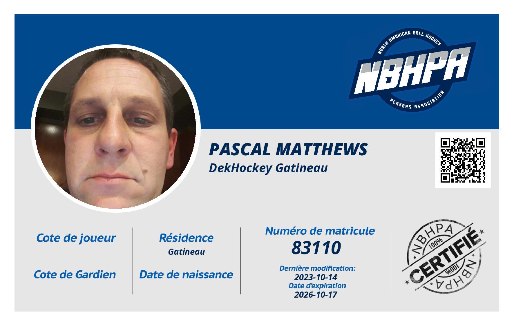 Pascal Matthews