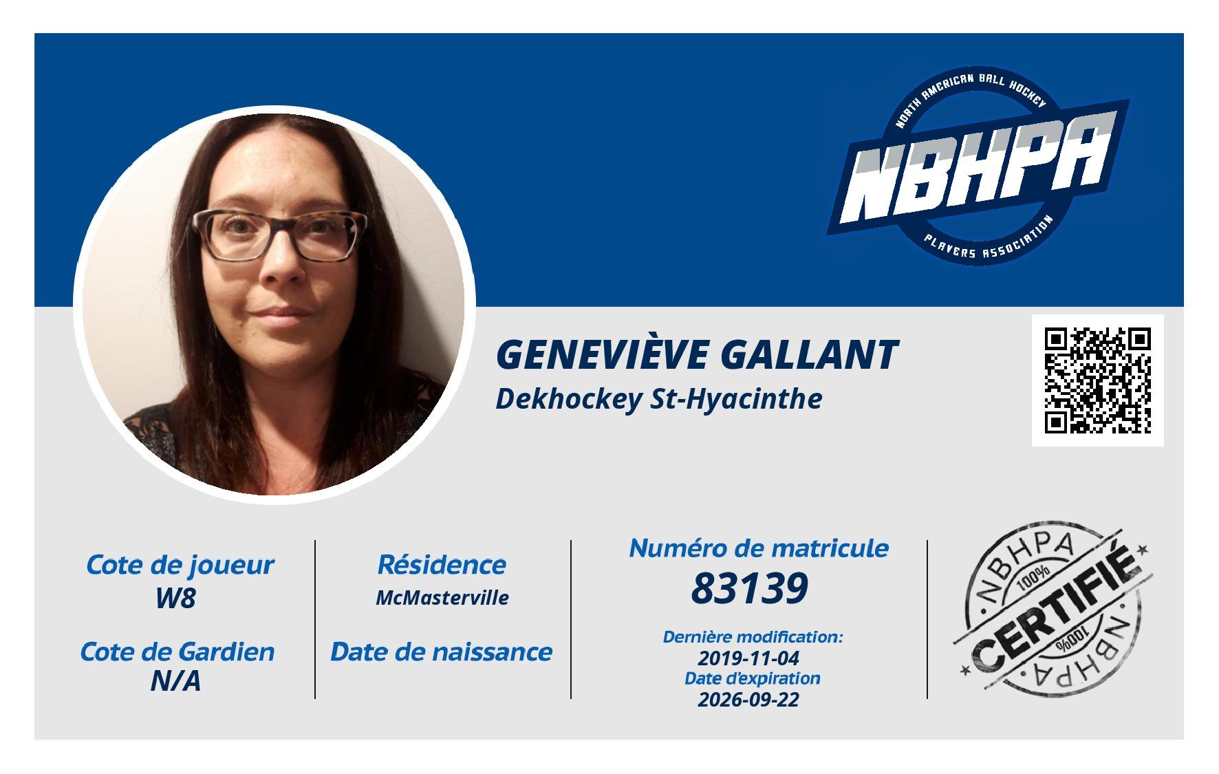 Geneviève Gallant