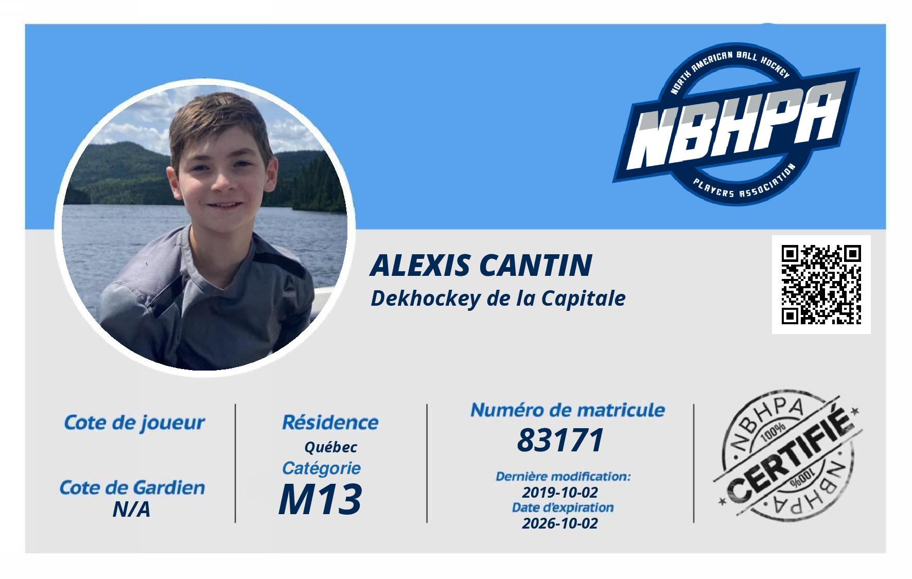 Alexis Cantin