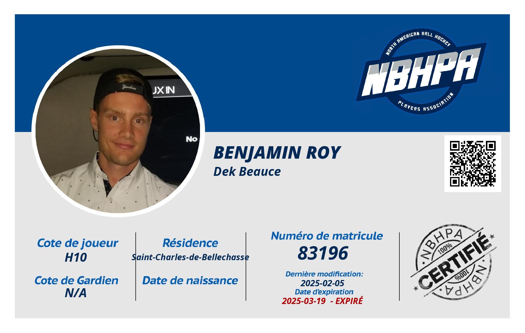 Benjamin Roy
