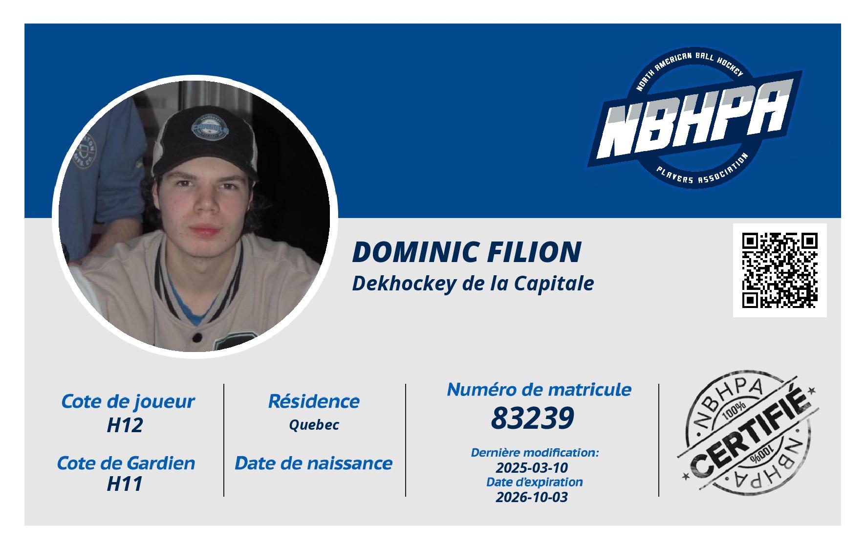 Dominic Filion