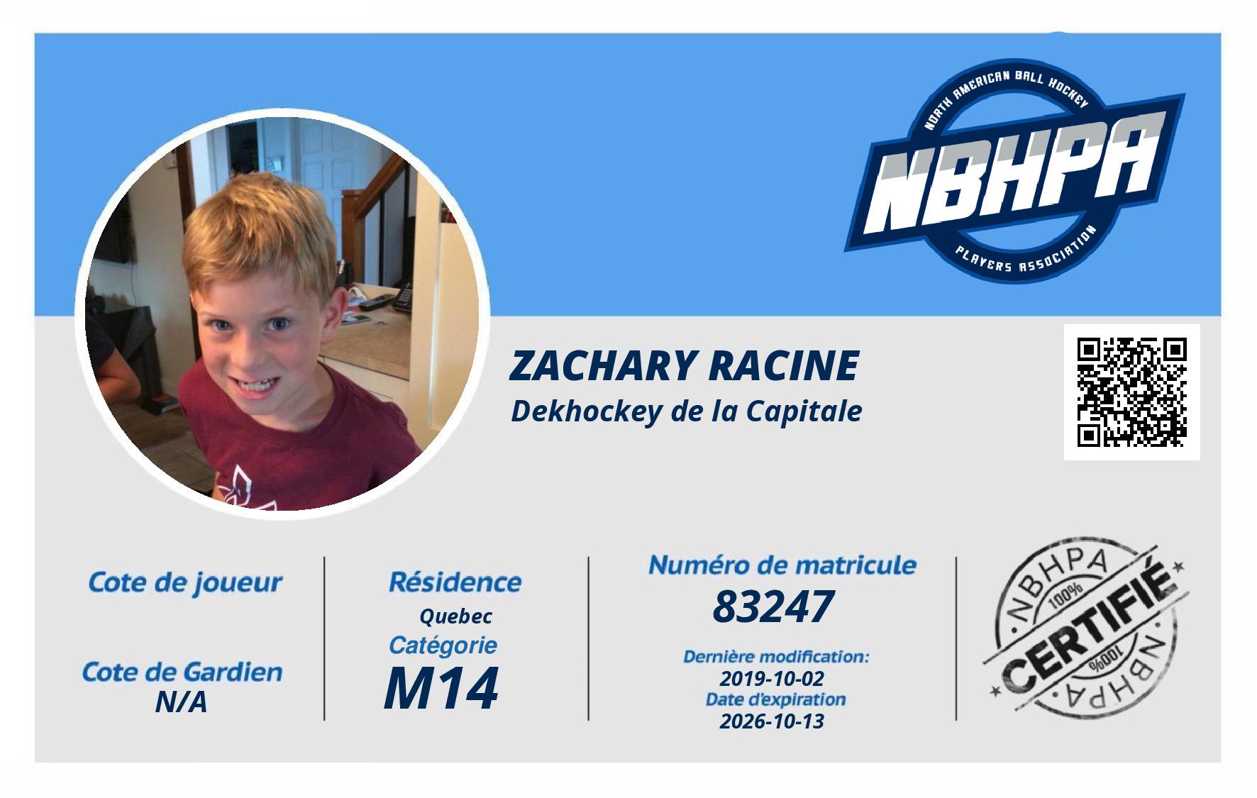 Zachary Racine