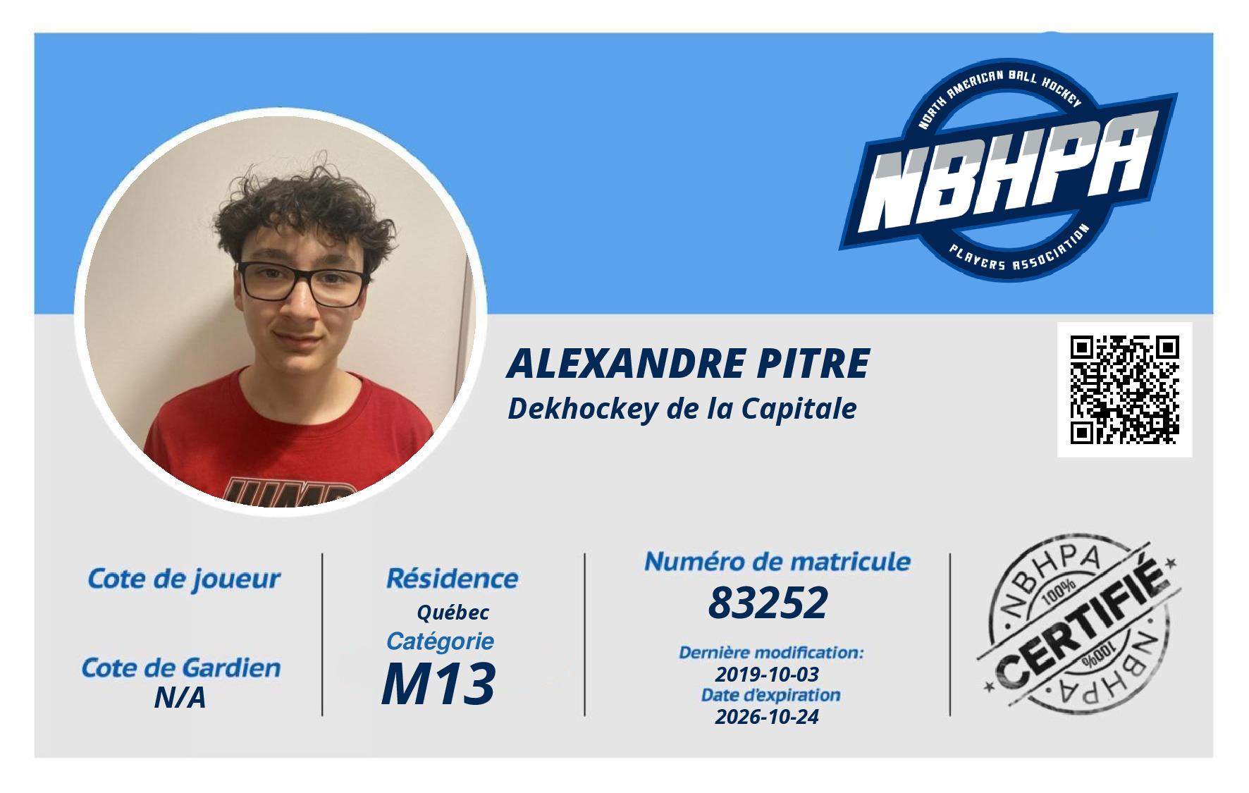 Alexandre Pitre