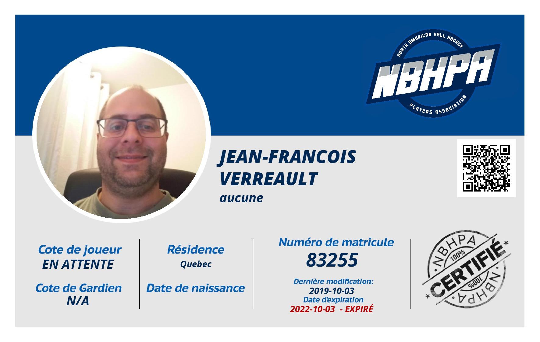Jean-Francois  Verreault 