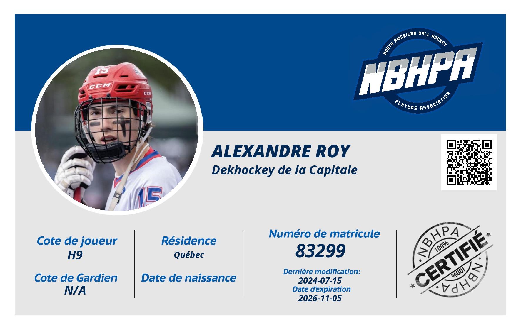 Alexandre Roy