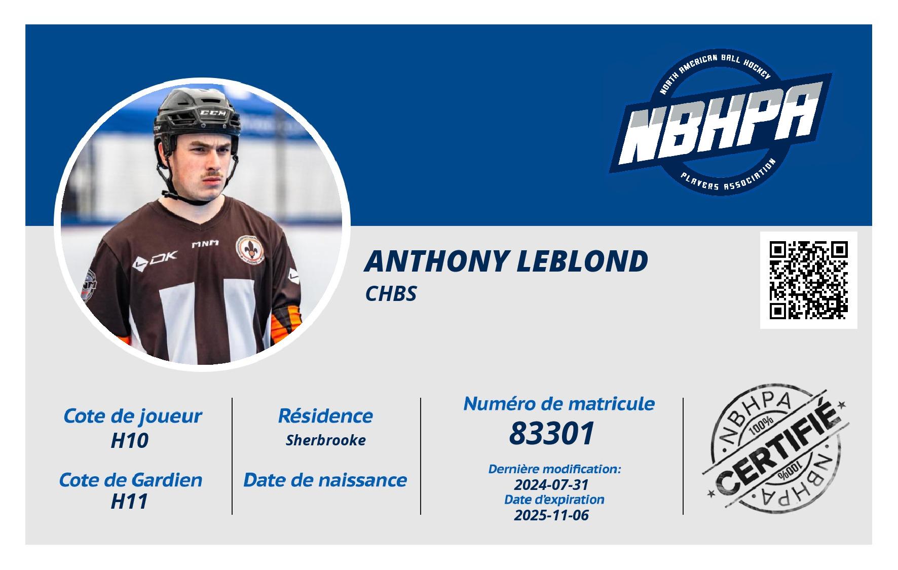 Anthony Leblond