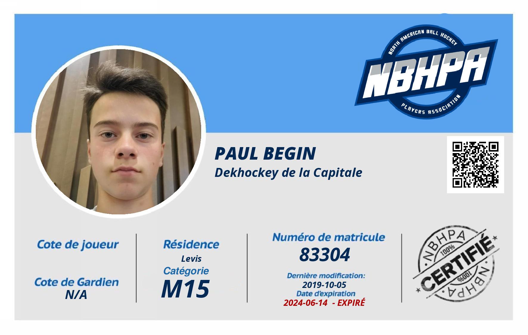 Paul Begin