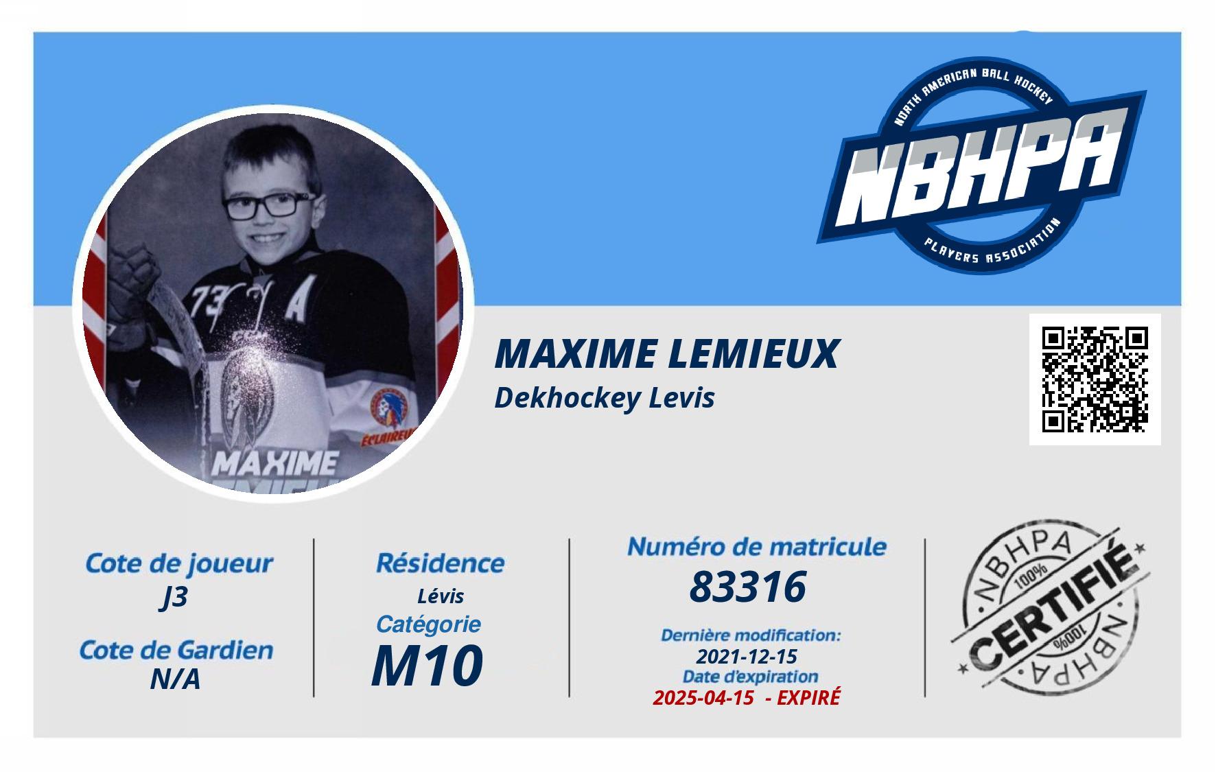 Maxime Lemieux