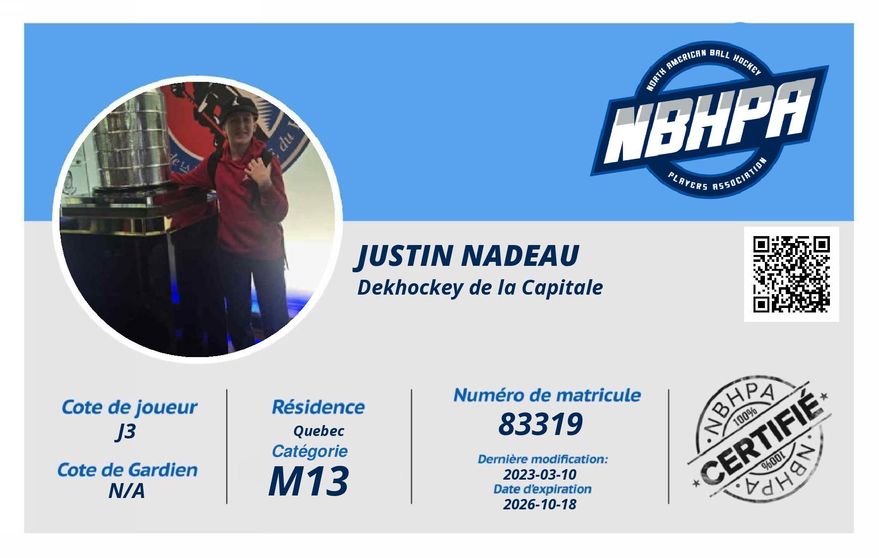 Justin Nadeau