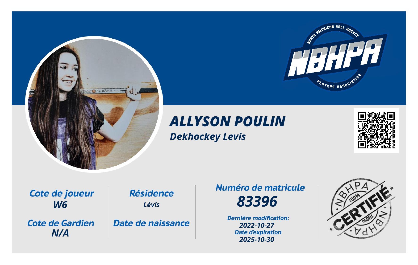 Allyson Poulin