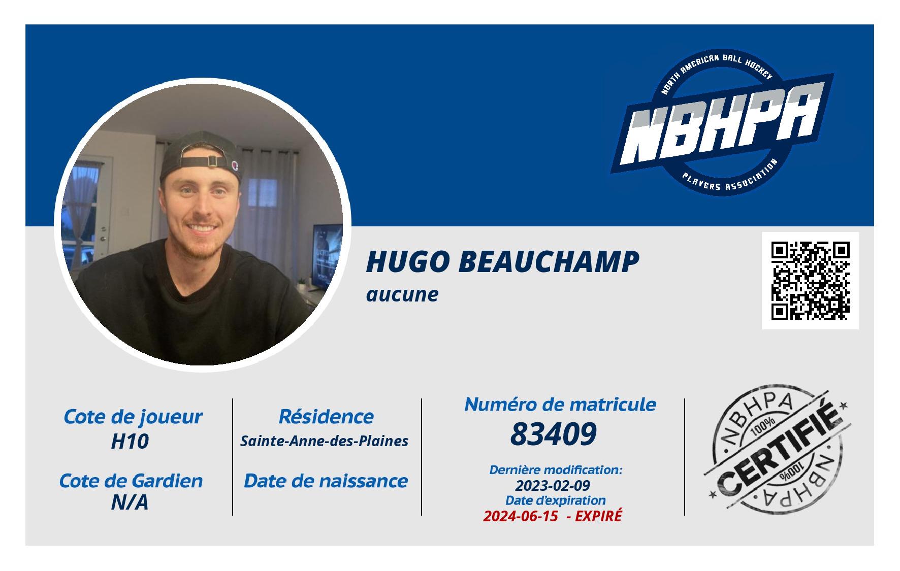 Hugo Beauchamp 