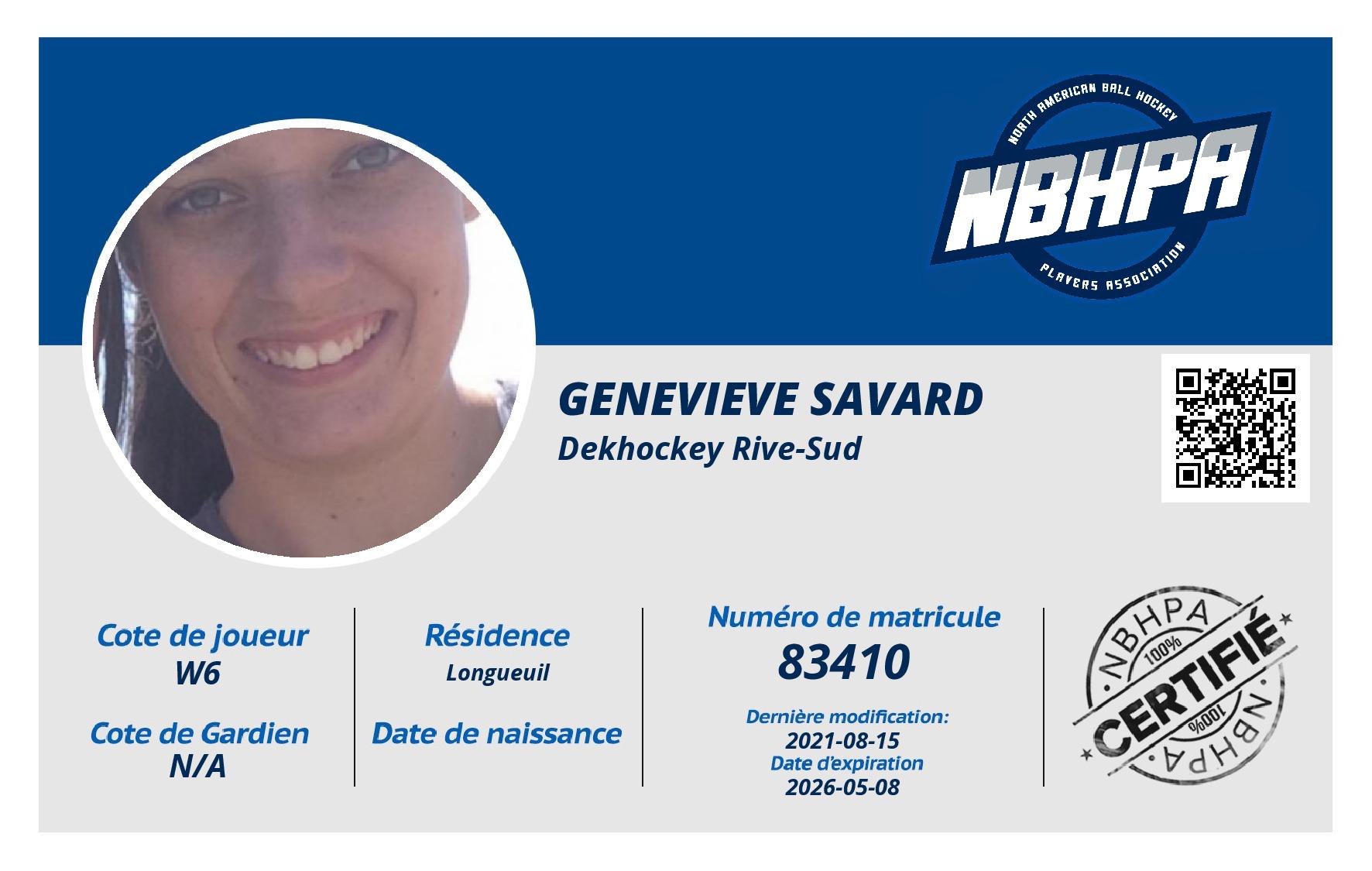 Genevieve Savard