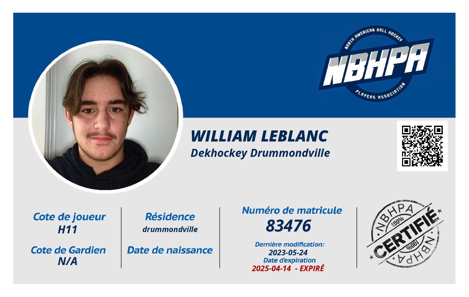 William Leblanc 
