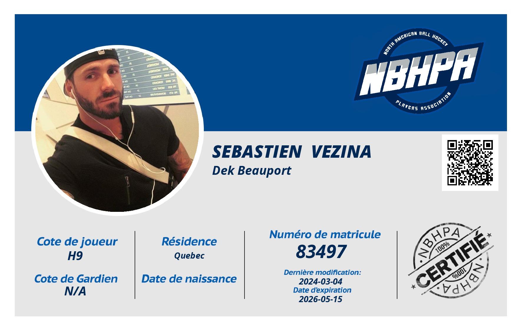 Sebastien  Vezina