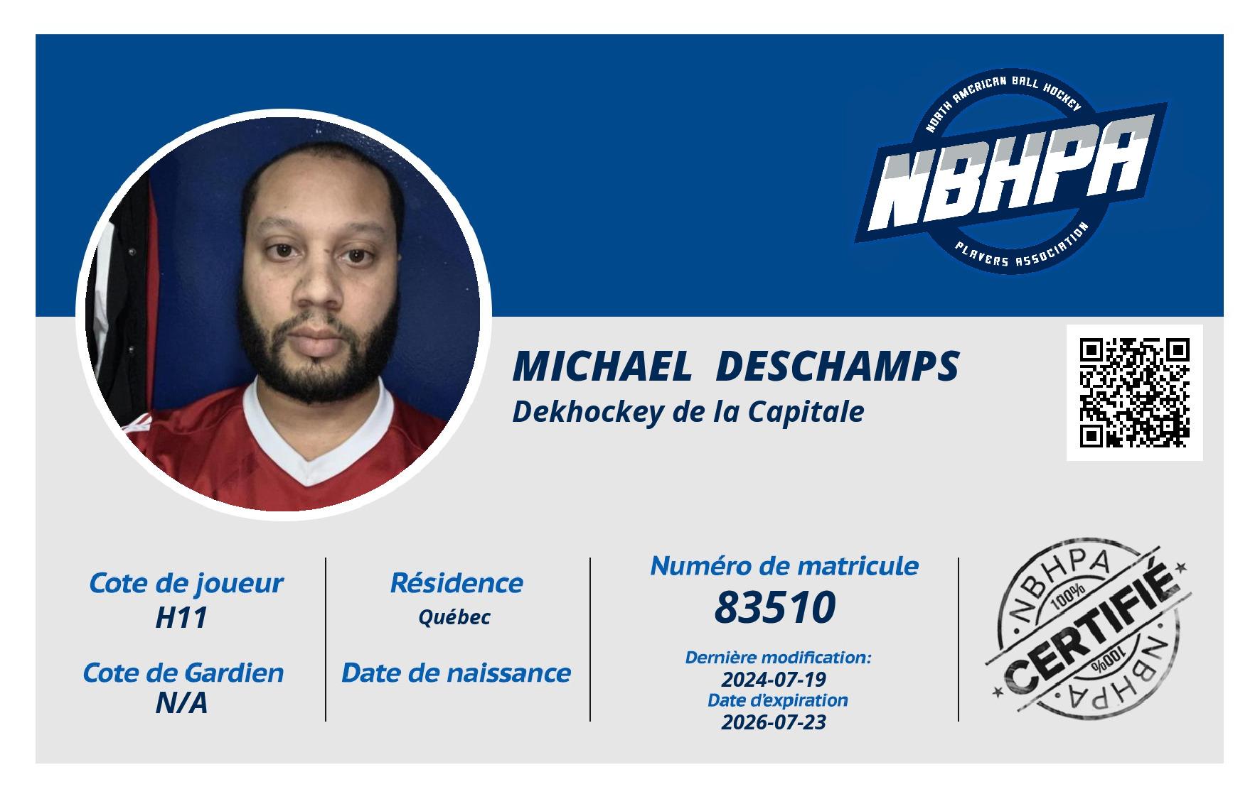 Michael  Deschamps 