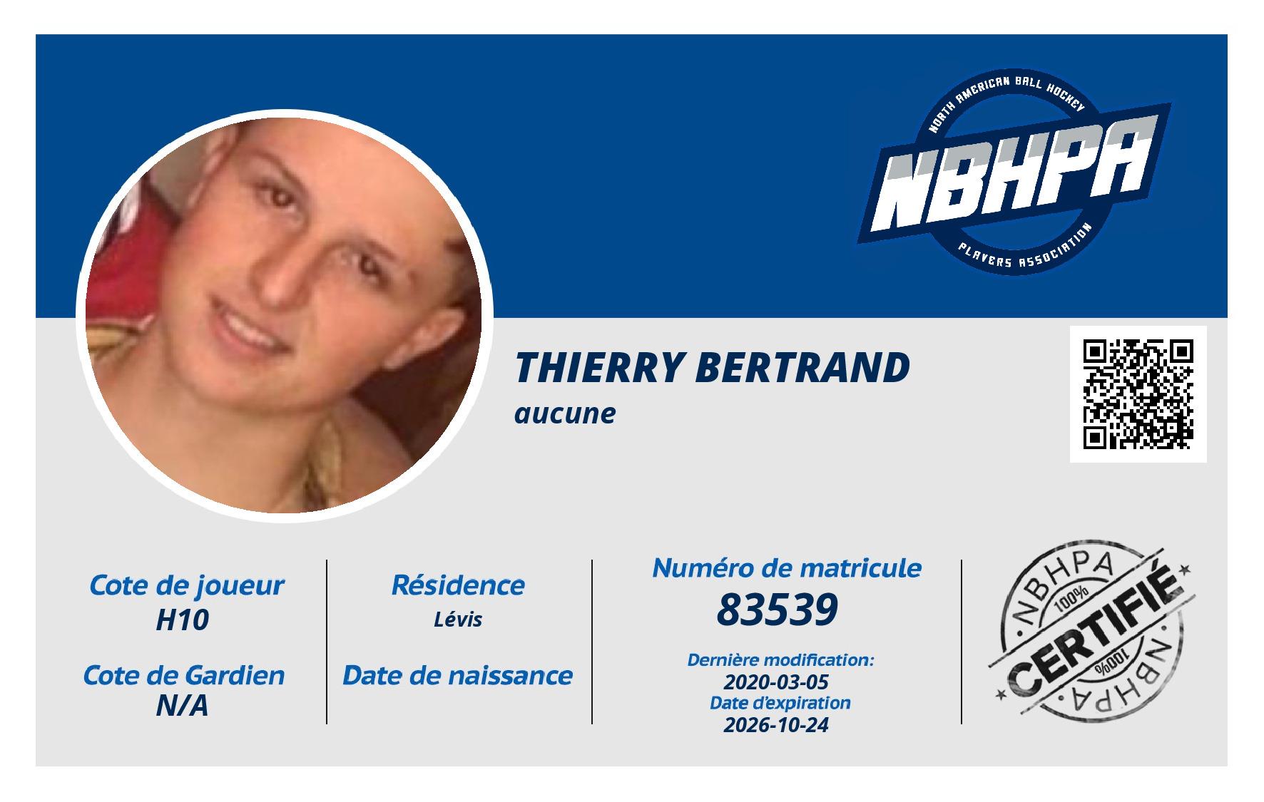 Thierry Bertrand