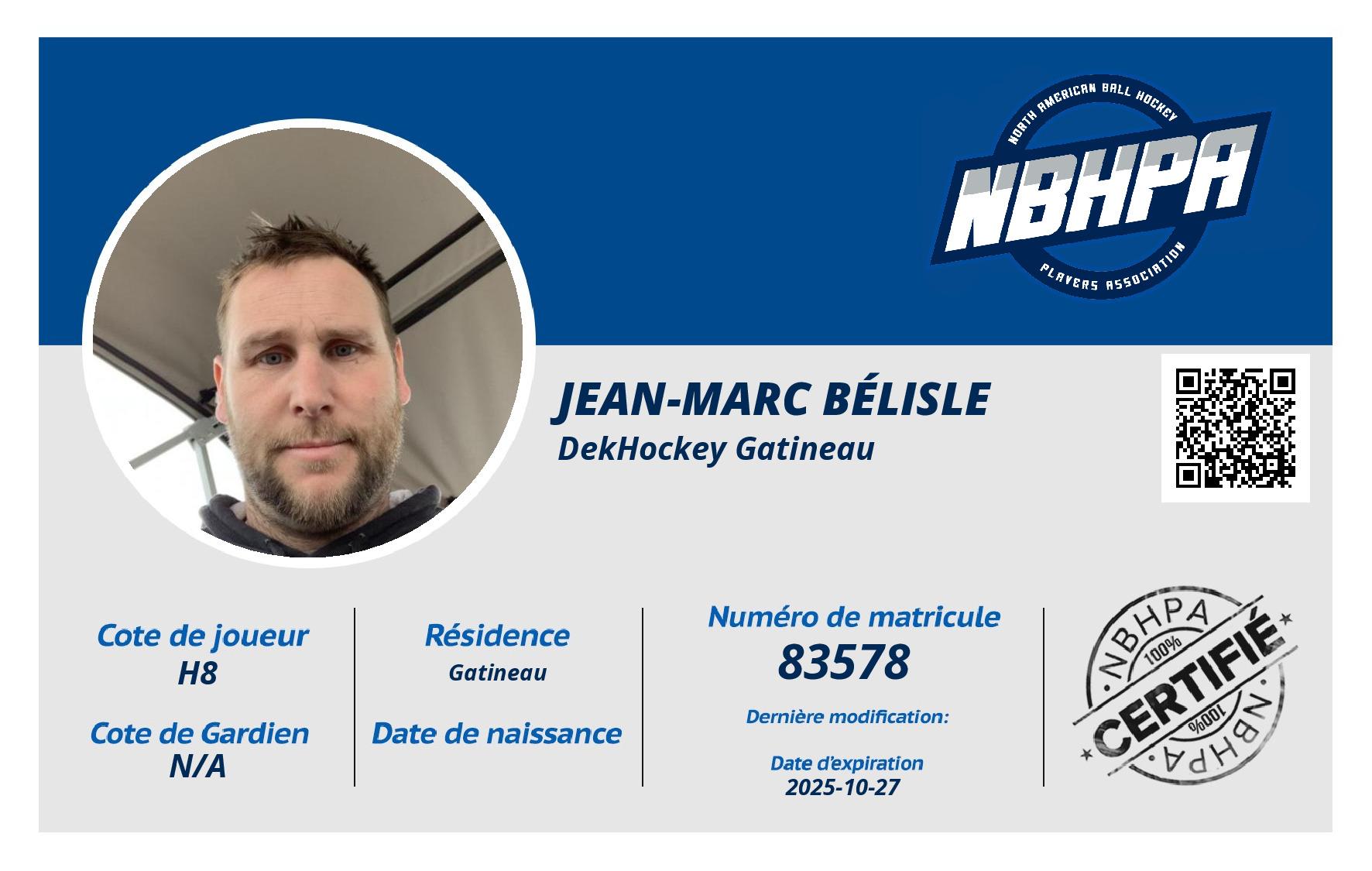 Jean-marc Bélisle