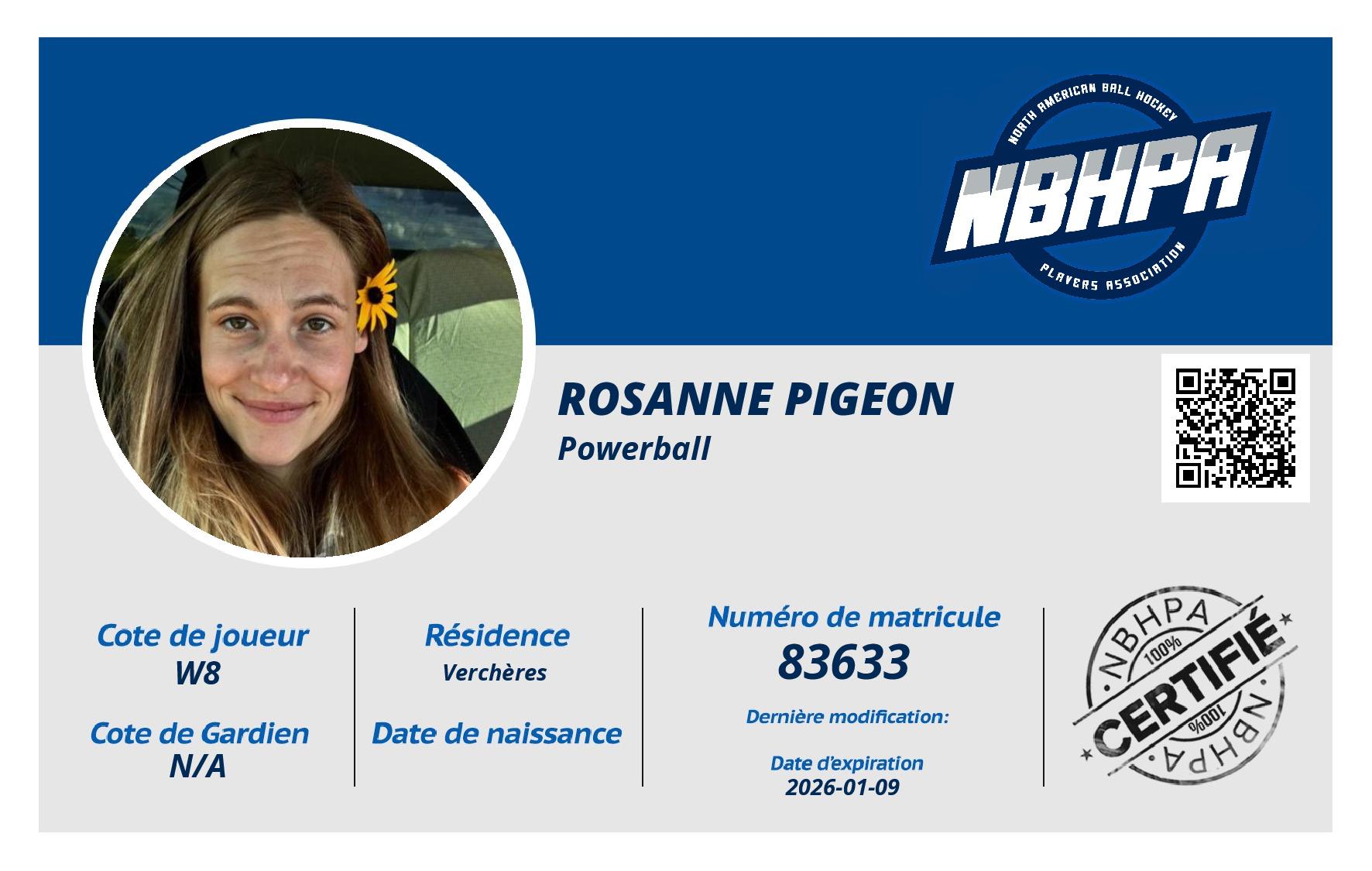 Rosanne Pigeon