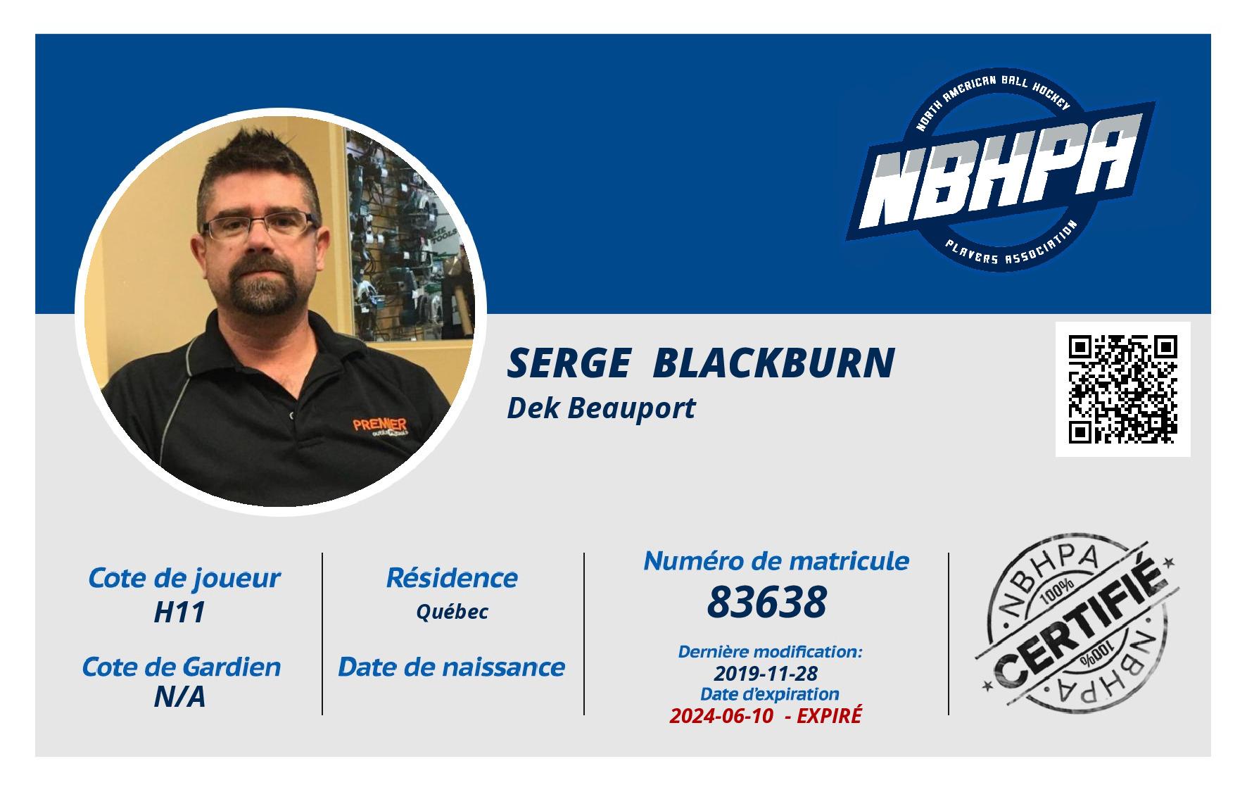 Serge  Blackburn