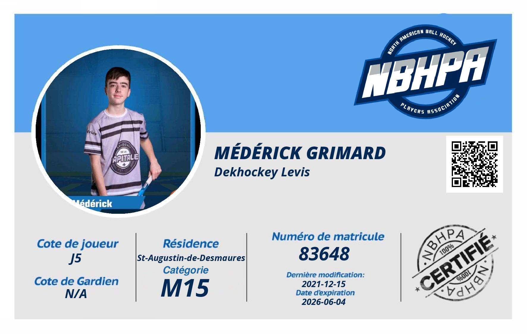Médérick Grimard