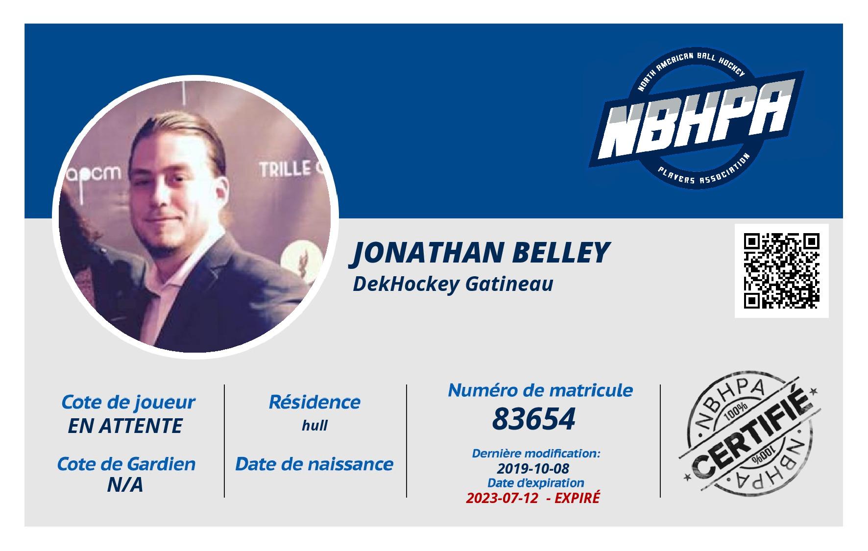 Jonathan Belley