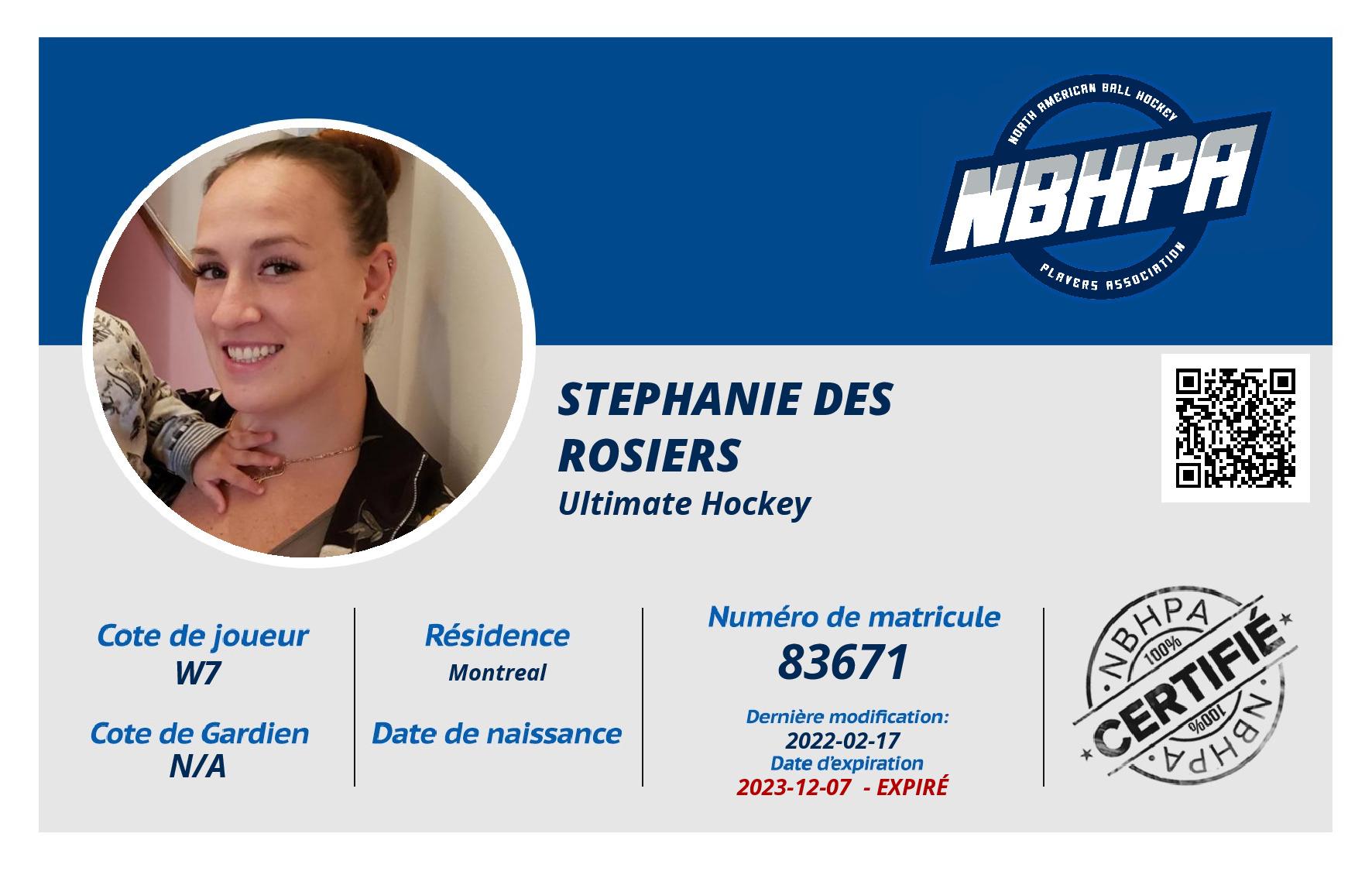 Stephanie Des Rosiers