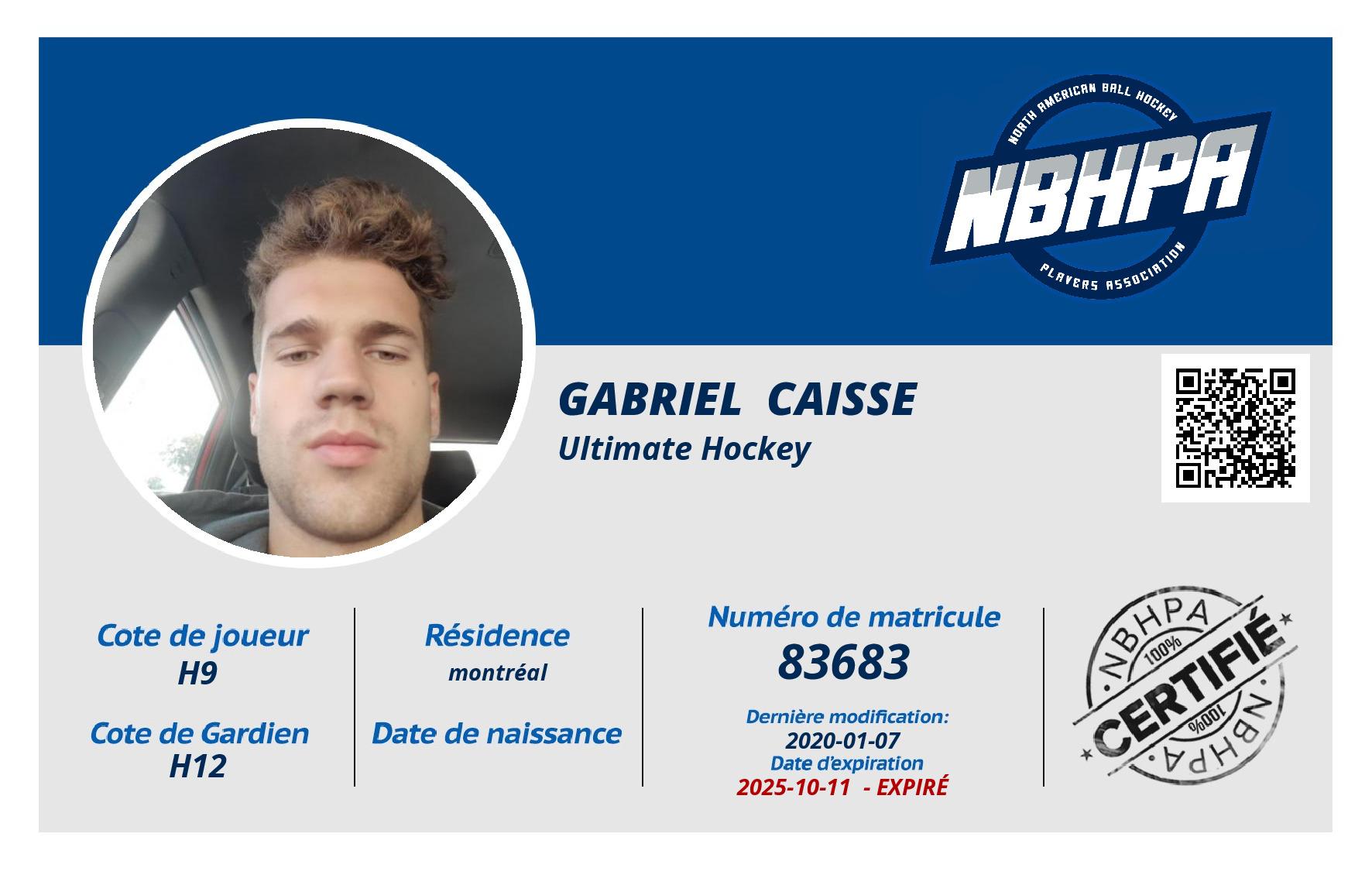 Gabriel  Caisse