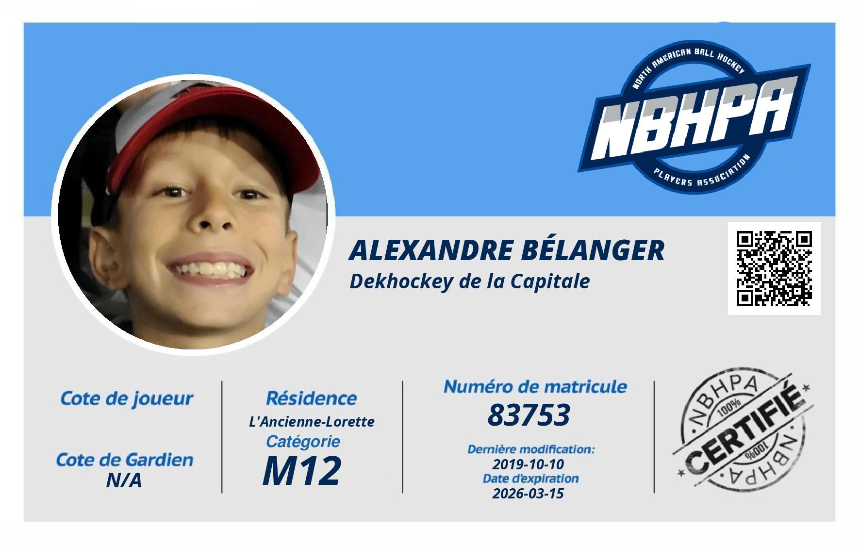 Alexandre Bélanger