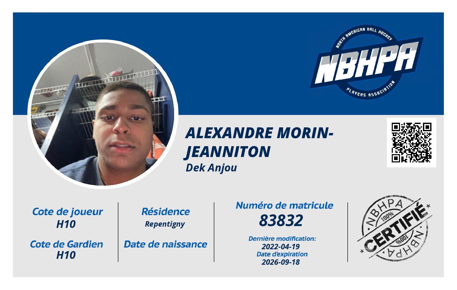 Alexandre Morin-Jeanniton