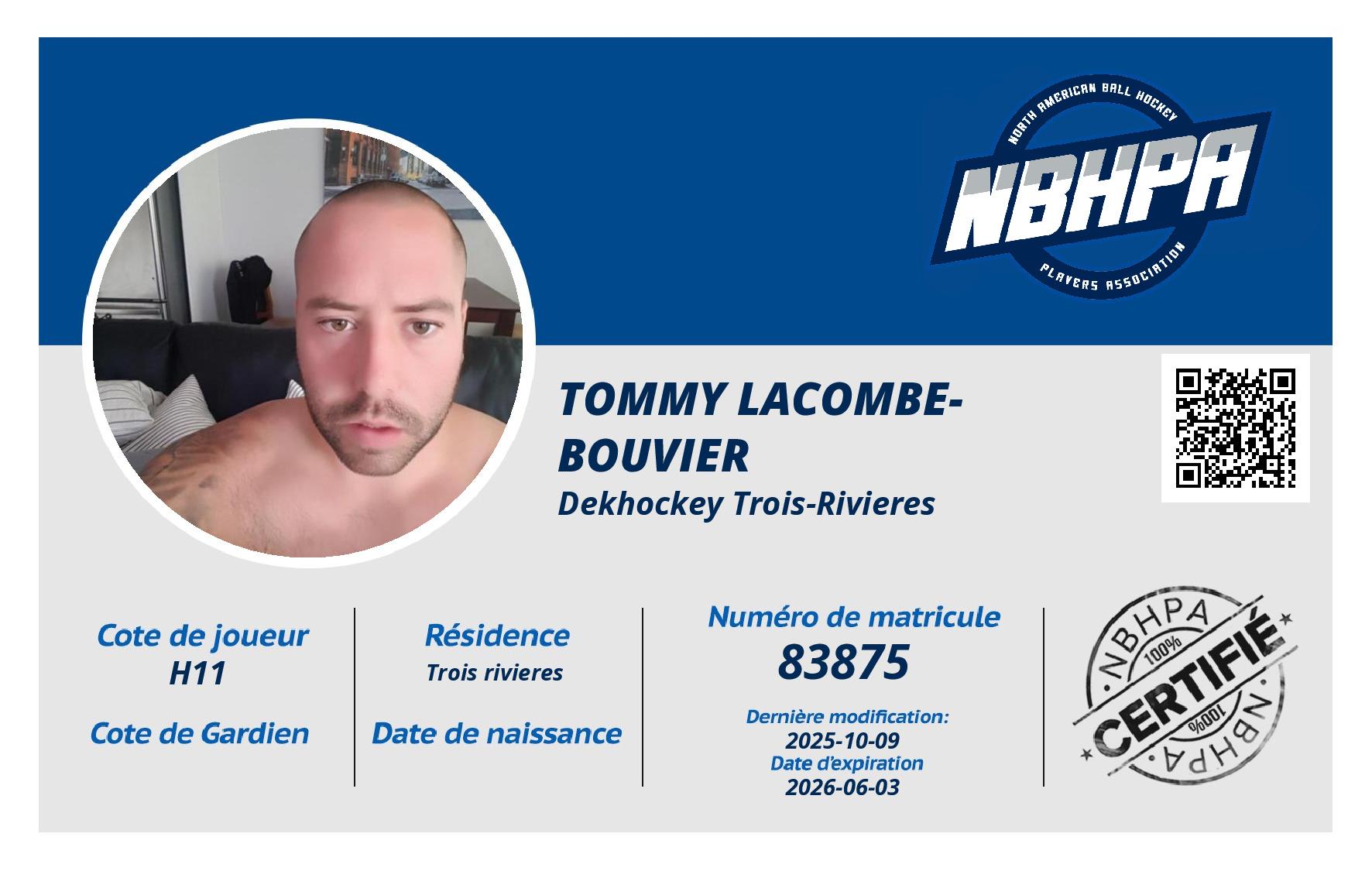 Tommy Lacombe-Bouvier 
