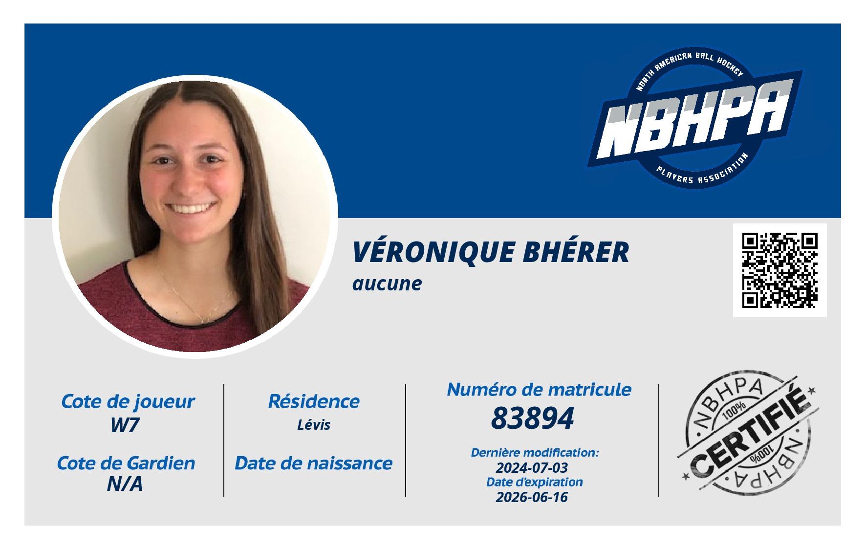 Véronique Bhérer