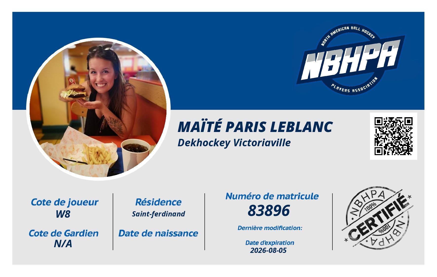 Maïté Paris Leblanc