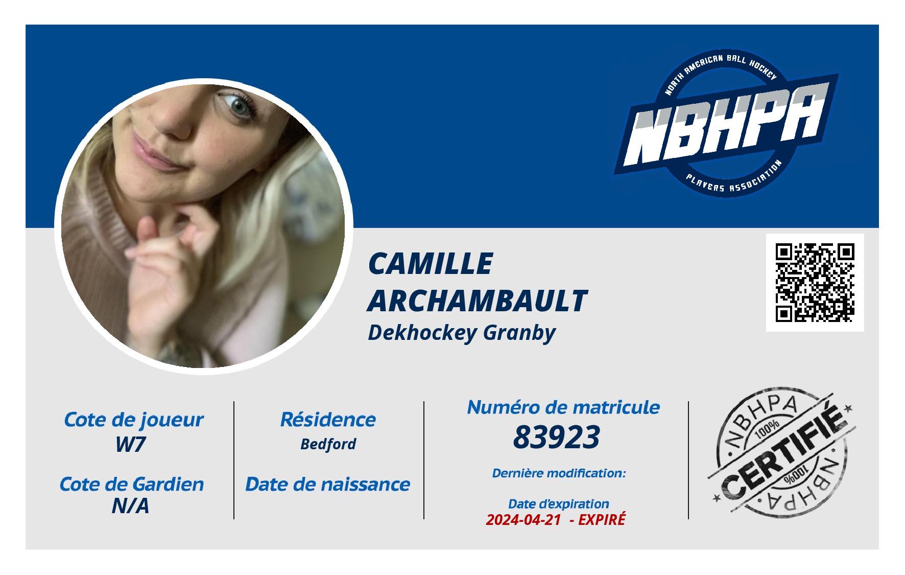 Camille Archambault 