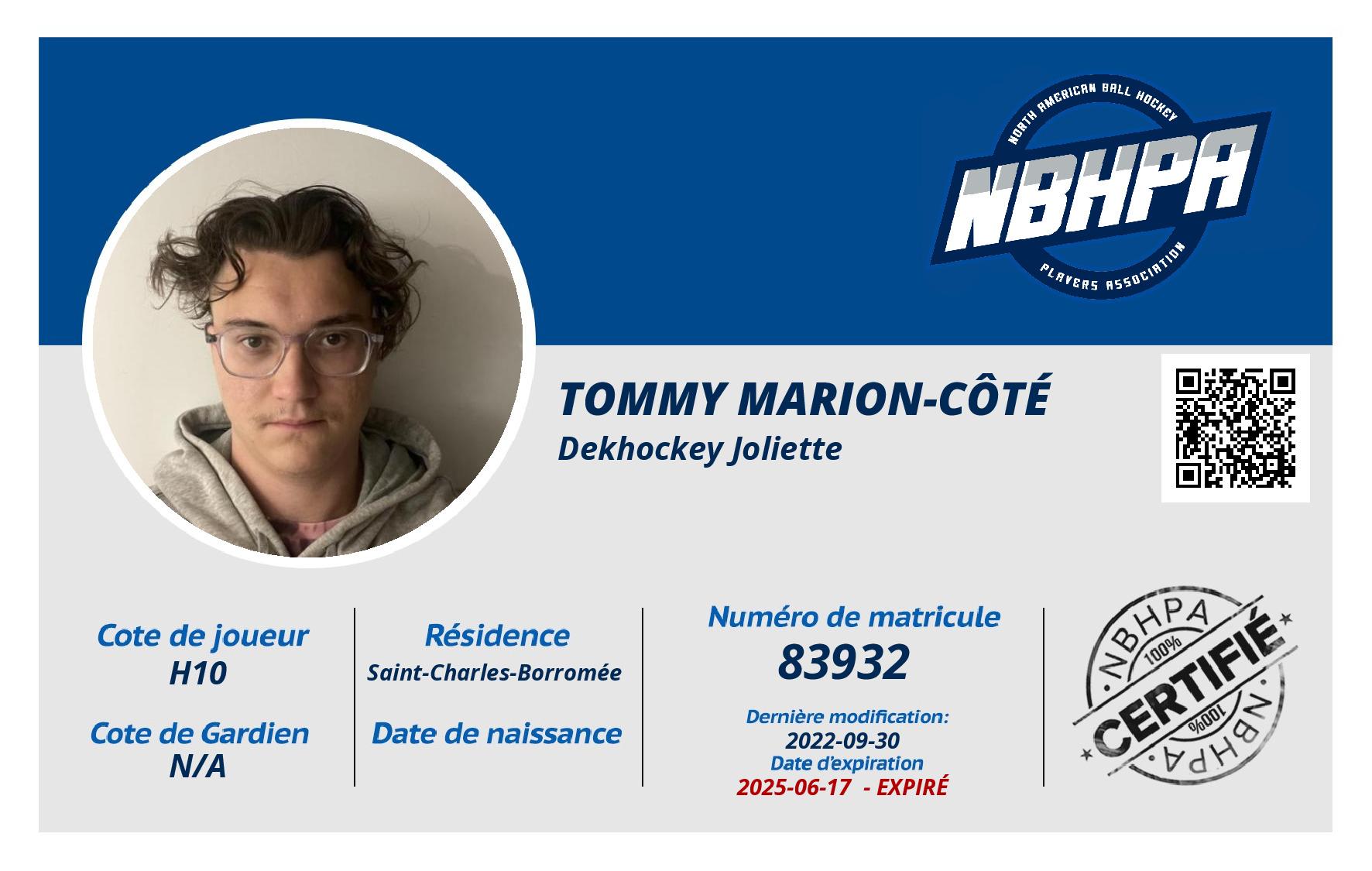 Tommy Marion-Côté