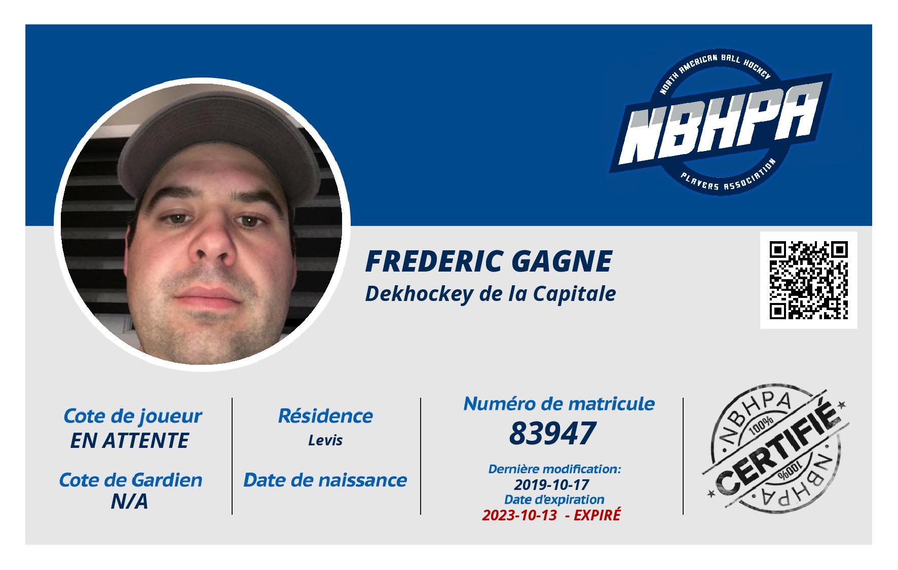 Frederic Gagne