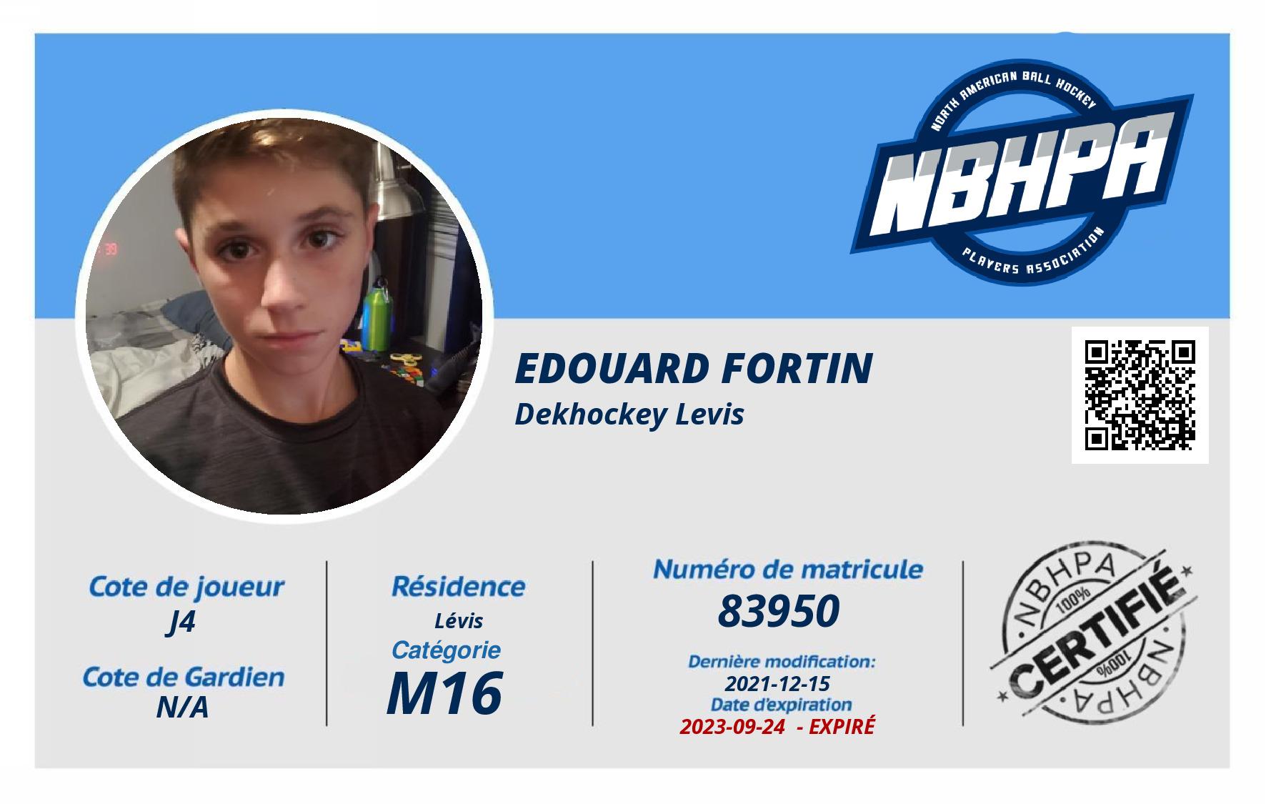 Edouard Fortin