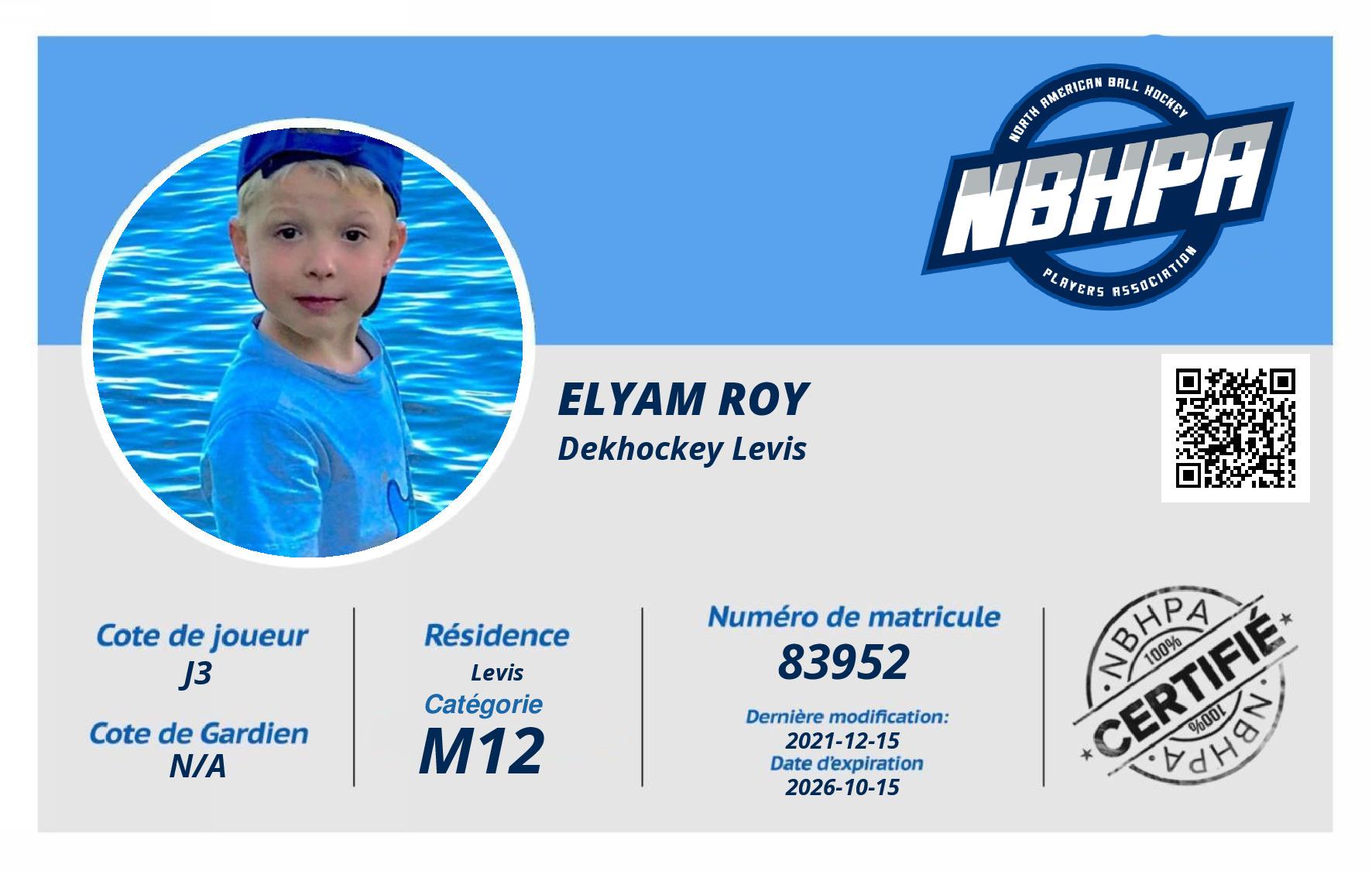 Elyam Roy