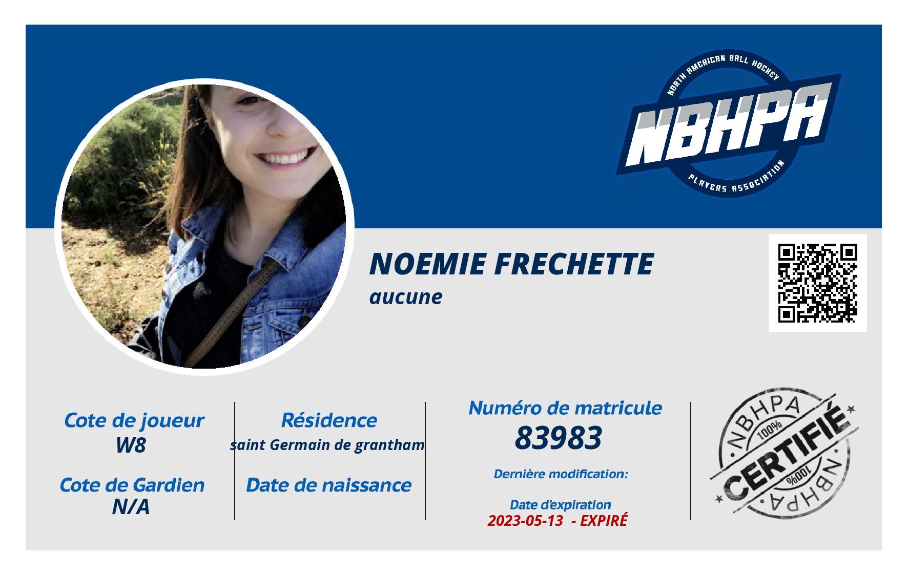 Noemie Frechette