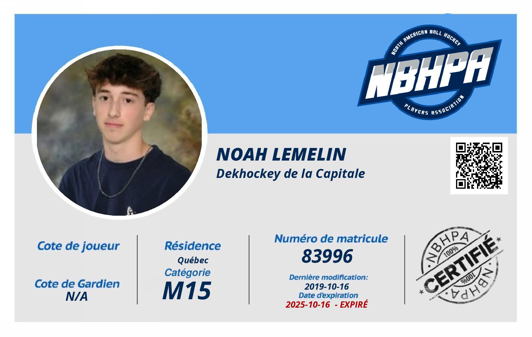 Noah Lemelin