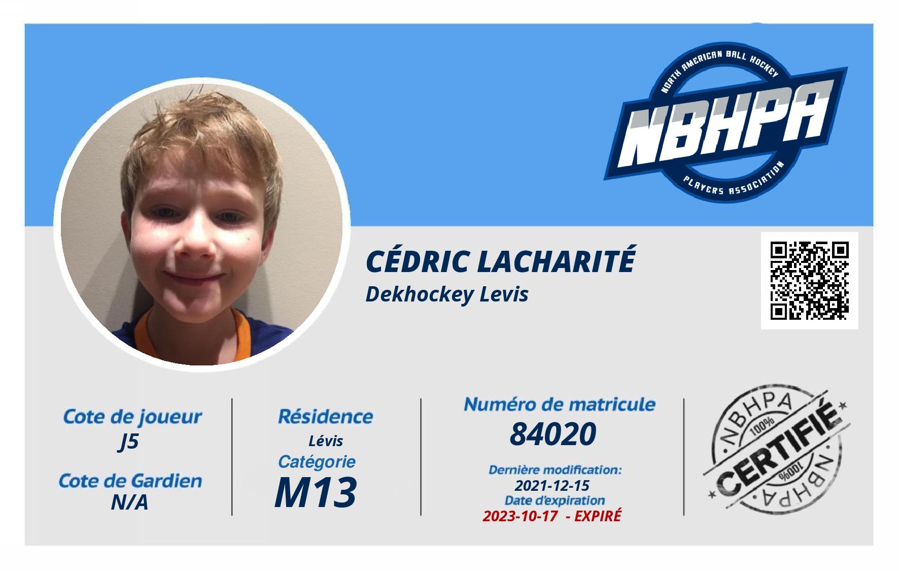 Cédric Lacharité