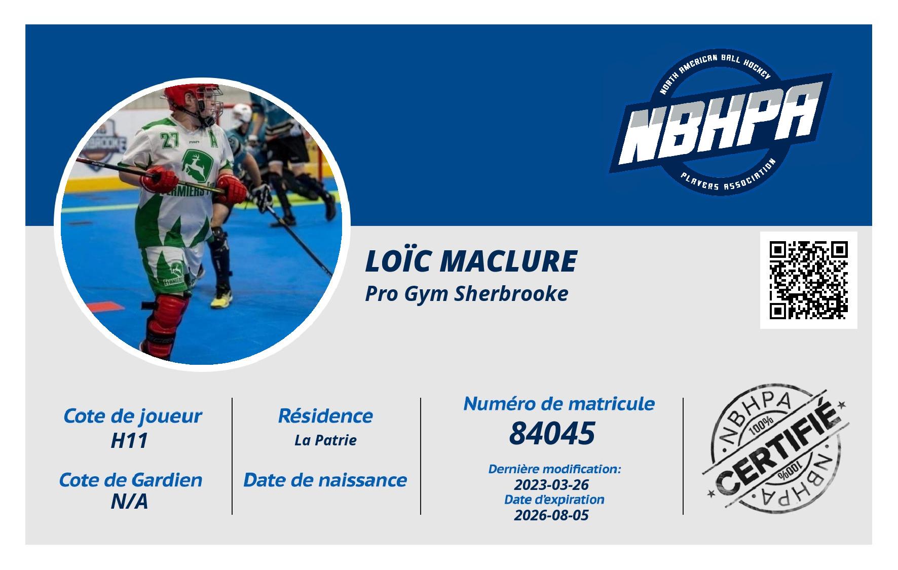 Loïc Maclure