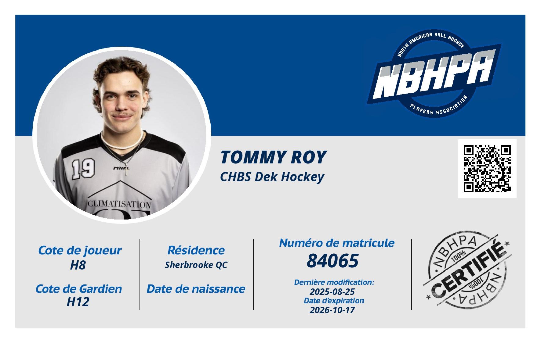 Tommy Roy