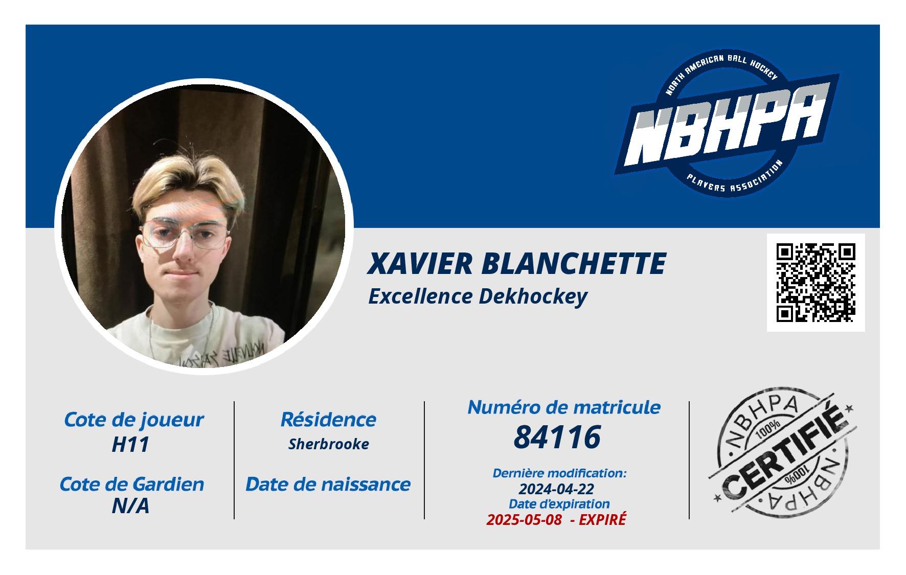 Xavier Blanchette