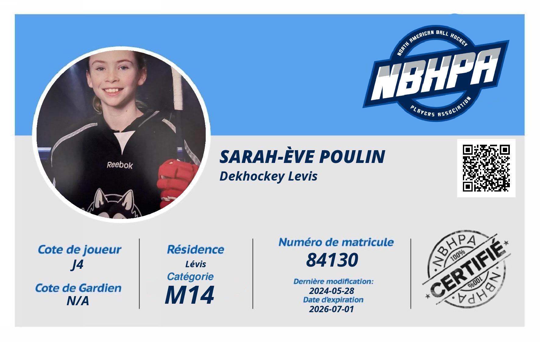 Sarah-Ève Poulin