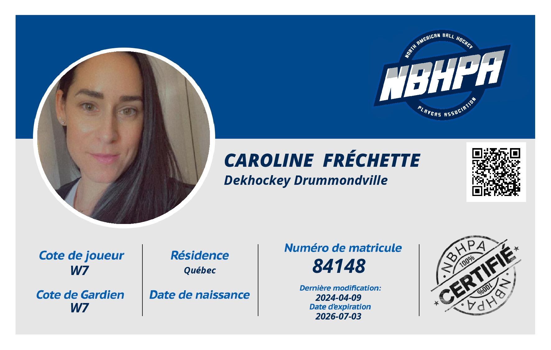 Caroline  Fréchette
