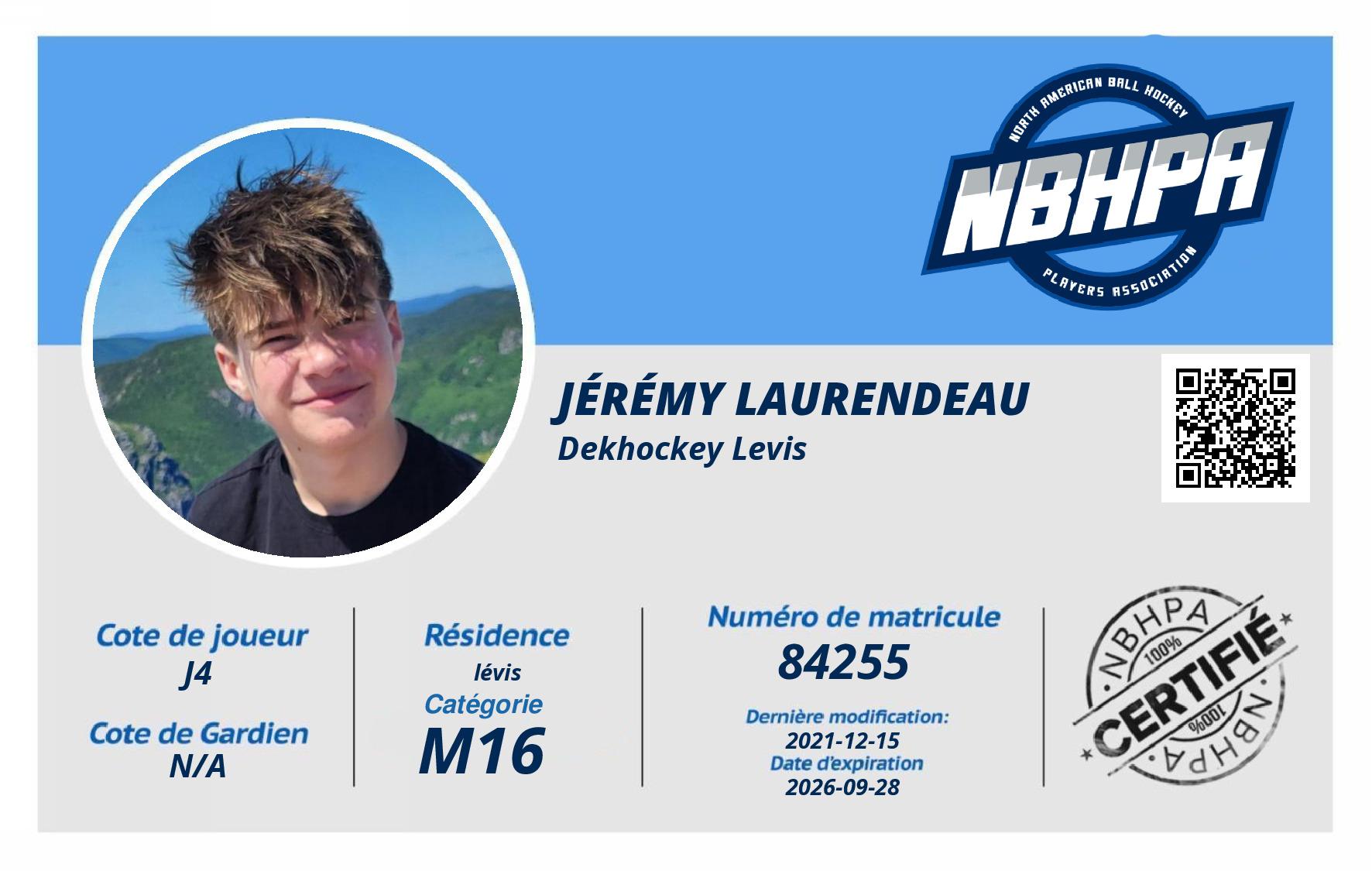 Jérémy Laurendeau